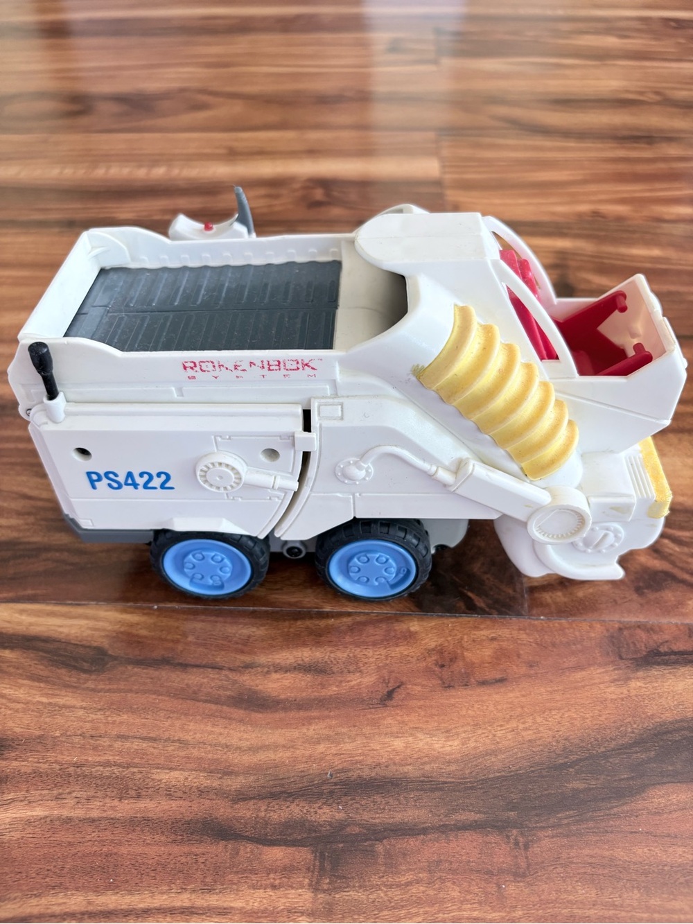 Rokenbok Transport Toy Wireless RC Power Sweeper Construction PS422 With Battery